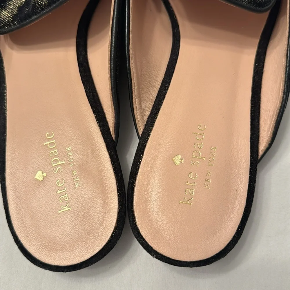 Kate Spade Carnegie Jacquard Bow Mules